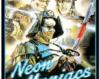 Neon Maniacs Movie POSTER (1986) Slasher - Etsy