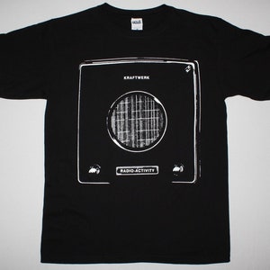 Kraftwerk Radio Activity 75 Electronic Kraut Rock S-Xxl New Black T-Shirt