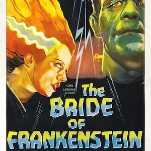Bride Of Frankenstein Movie Poster