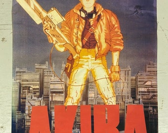 Akira - Fabric Poster Flag Wall Scroll Banner - Approximately 43