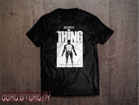 THE THING horror movie t shirt "the warmest place… - image 1