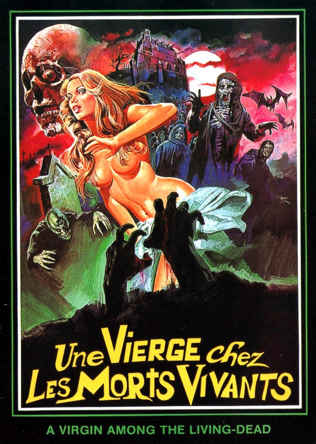 A Virgin Among the Living Dead Movie Poster Rare Horror Zombies - Etsy