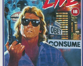 THEY LIVE Movie Poster (1988)