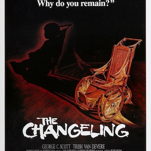 THE CHANGELING Movie Poster 1980 Horror