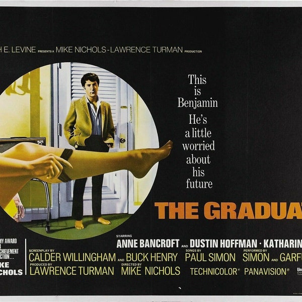 THE GRADUATE Movie Poster 1967