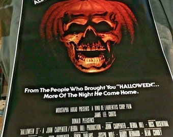 HALLOWEEN 2 Movie POSTER 24x36 1981 Michael Myers Horror