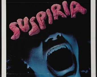 SUSPIRIA Movie Poster Horror Dario Argento Opera
