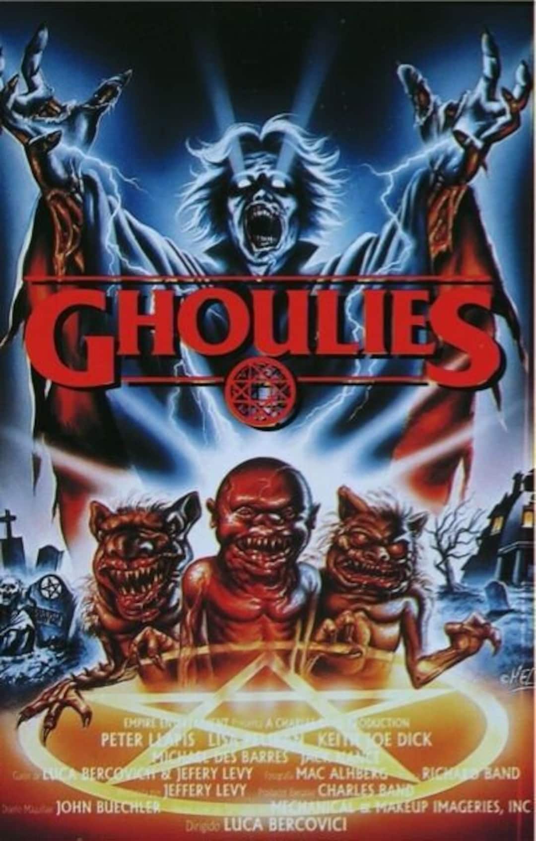 GHOULIES movie Poster Horror Sci Fi - Etsy