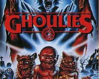 GHOULIES  Movie Poster Horror Sci Fi