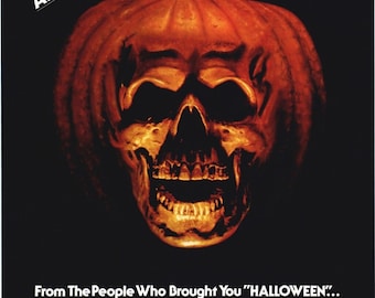 HALLOWEEN II 2 Movie Poster Horror Michael Myers Slasher