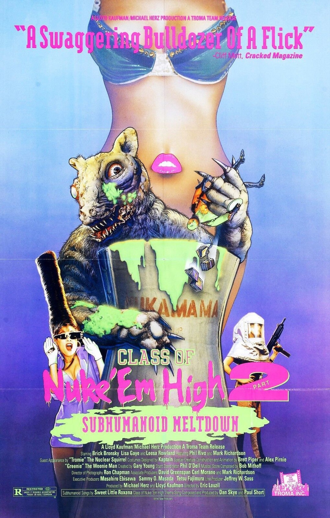 Class Of Nuke'Em High:Dire: Amazon.ca: Janelle Brady, Gil