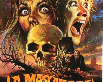 BLACK SUNDAY Movie Poster 1960 Italian Horror - Etsy