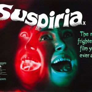 Suspiria (1977) Movie Poster Dario Argento