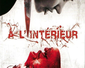 INSIDE Movie Poster French Horror Extreme Gore Martyrs Rare