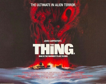 THE THING Movie Poster (1982)