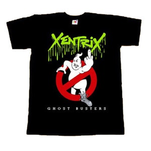 Xentrix Ghostbusters Thrash Metal NEW Black T-Shirt
