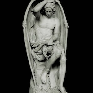 Le gnie du mal or The Genius of Evil or The Lucifer of Lige Art POSTER