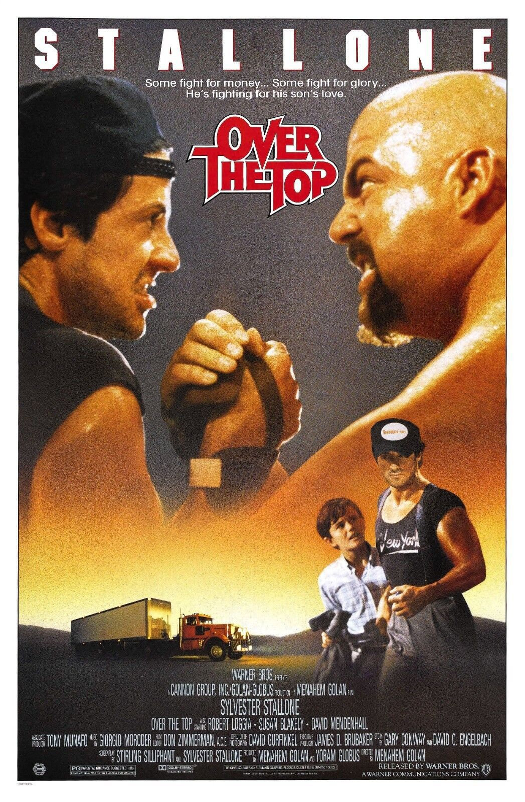 Over the Top Movie Poster 1987 Arm Wrestling - Etsy