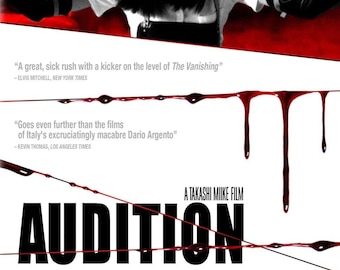 AUDITION Movie Poster Takashi Miike HorrorJapanese