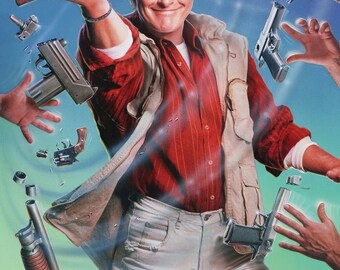 Blind Fury Movie POSTER (1990) Thriller / Action