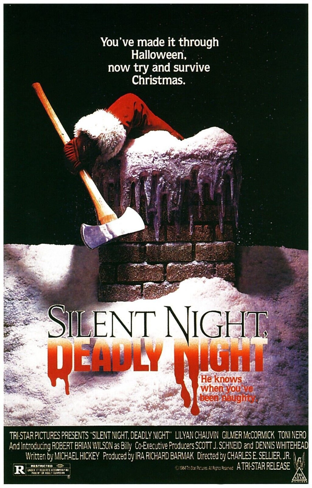 Silent Night Deadly Night Movie Poster Christmas Horror Slasher - Etsy