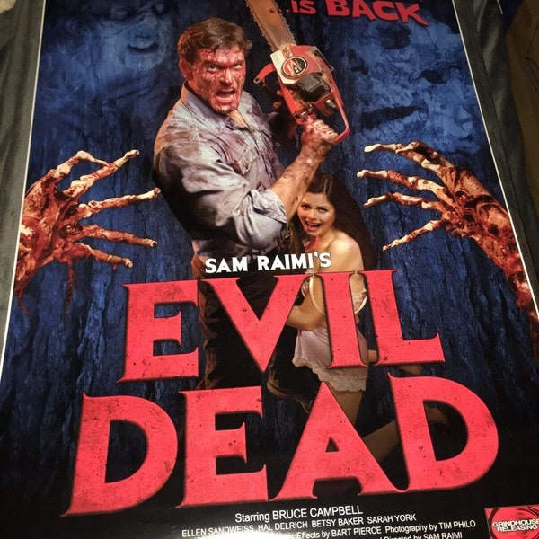 EVIL DEAD Movie POSTER 24x36 1981 Ash Army of Darkness