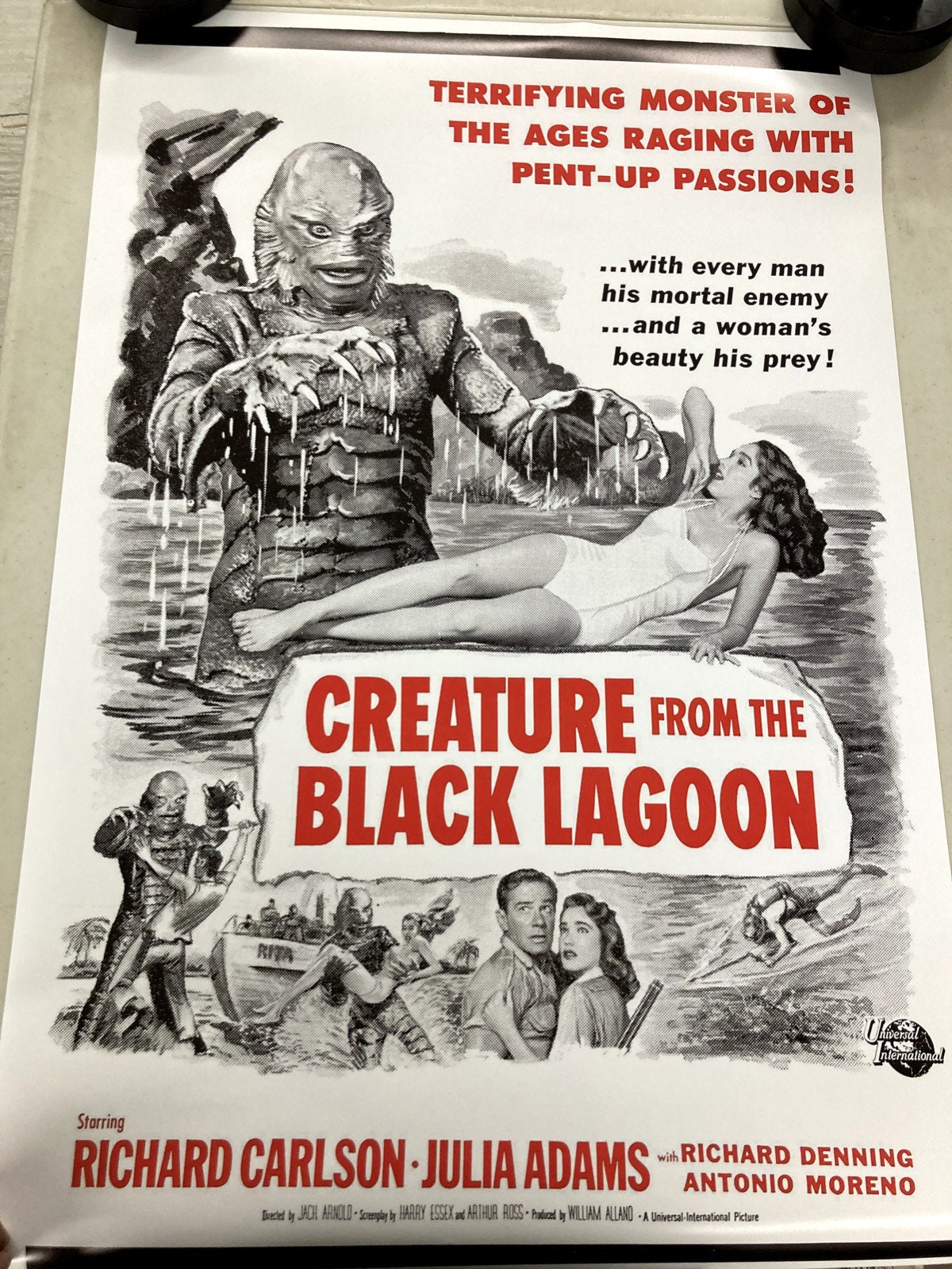 Great Description About Creature From Black Lagoon Movie Poster