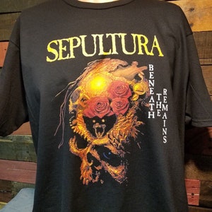 Sepultura Beneath The Remains Black T-shirt