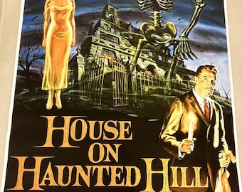 House On Haunted Hill Movie Poster 24X36
