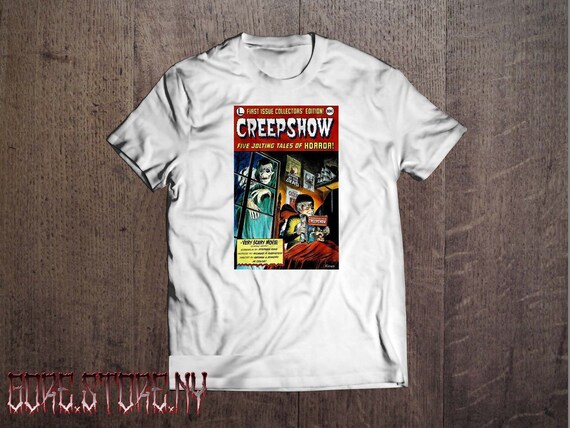 Creepshow "Comic Book" Movie Shirt - White Tee - image 2