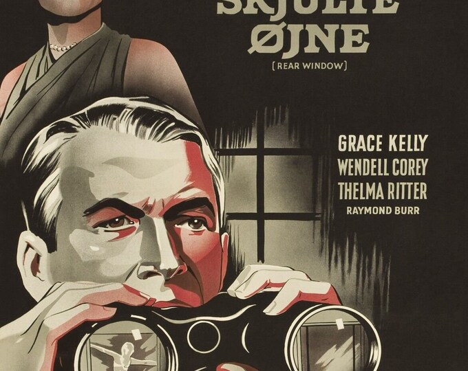 REAR WINDOW Movie Poster 1954