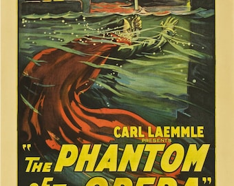 The Phantom of The Opera movie poster Dark City Gallery on