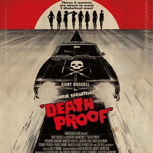 Death Proof Movie Poster Grindhouse