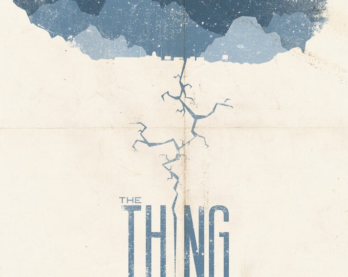 John Carpenter's The Thing Movie Poster Kurt Russell