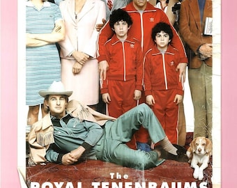 THE ROYAL TENENBAUMS Movie Poster Wes Anderson