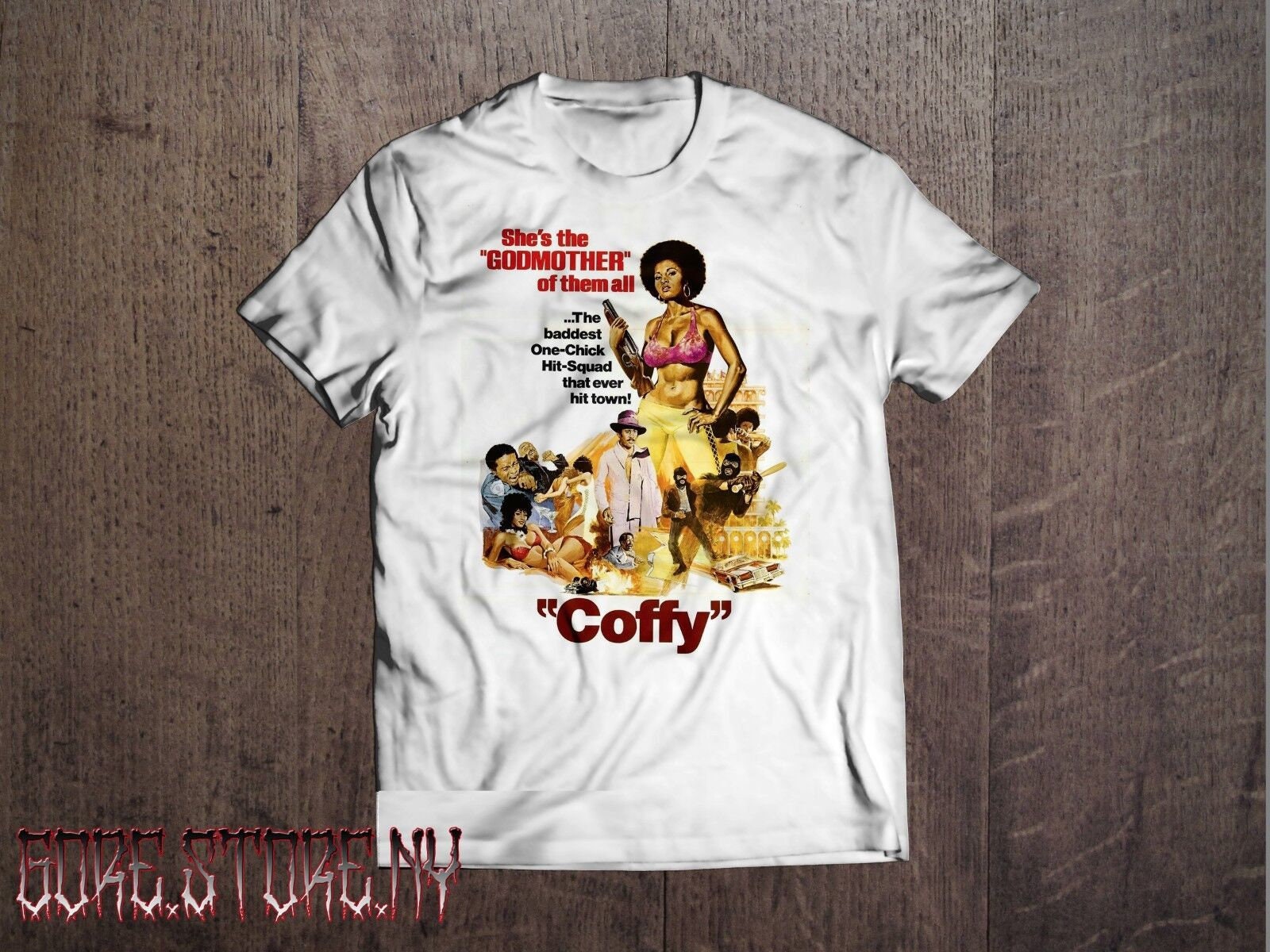 She's the GODMOTHER Tシャツ COFFY Coffy - Etsy