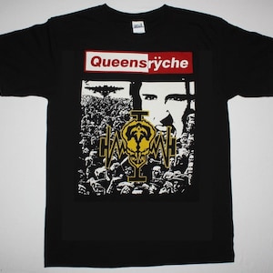 Queensryche Operation Mindcrime 1988 Progressive Metal NEW Black T-Shirt
