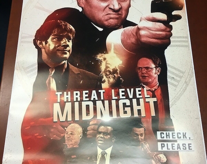 Threat Level Midnight" POSTER 24x36 inches