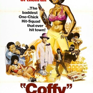 COFFY Movie Poster Blaxploitation Pam Grier