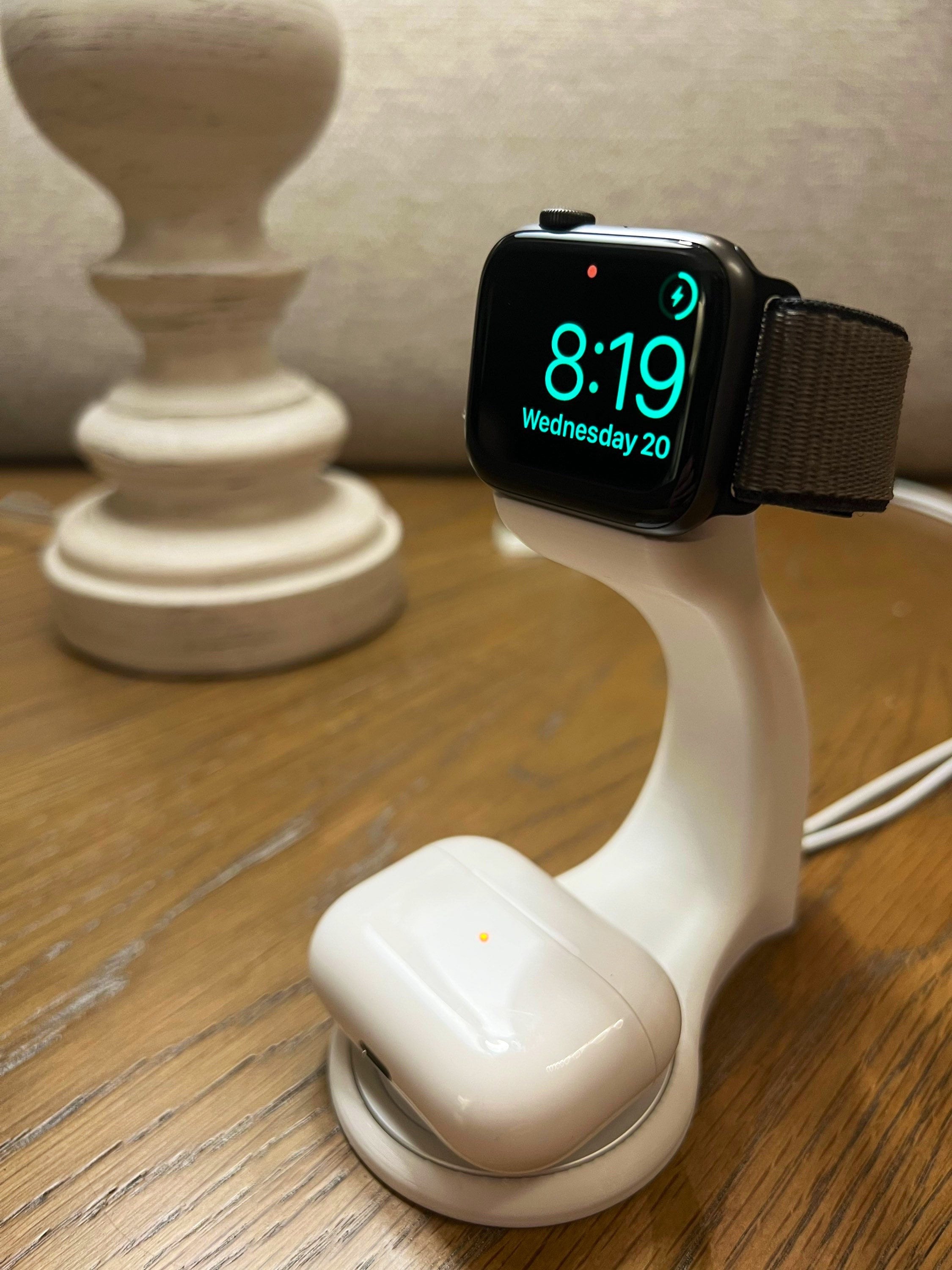 3D Printed Magsafe and Apple Watch Charging Dock, Nightstand Mode - Etsy