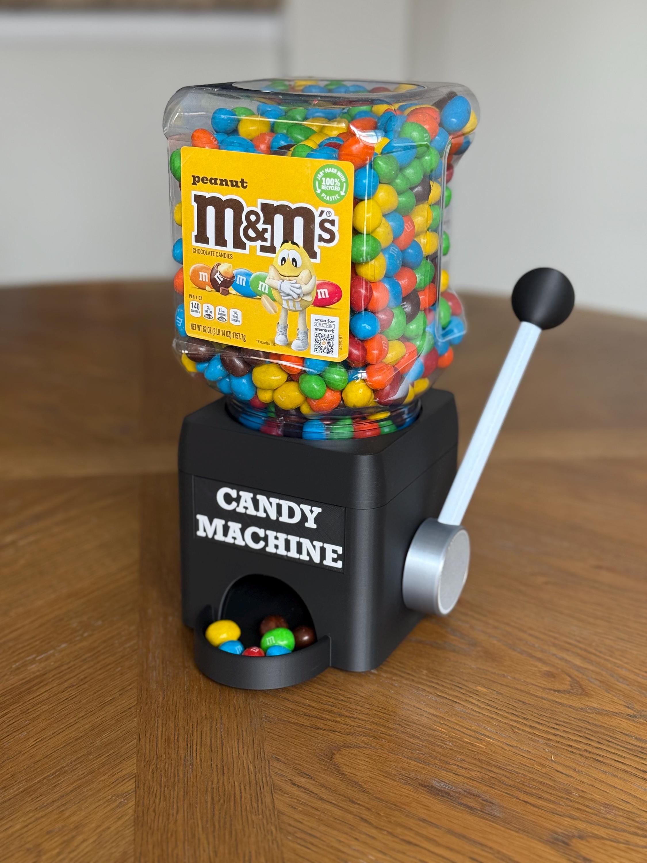Jackpot Candy Dispenser | 62oz Jar Compatible | Mechanical Fun