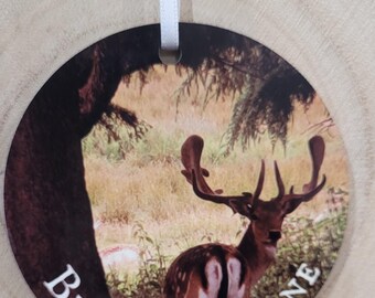 Beltane Stag Altar Ornament, Sabbat Decor, Witch Pagan Gift