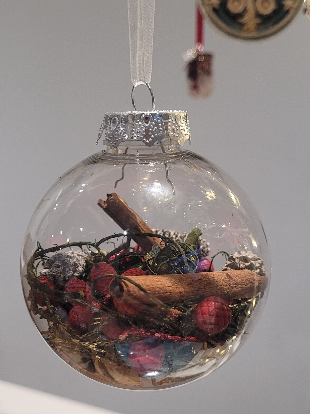 Yule Witch Ball for Seasonal Midwinter Solstice Altar or Tree. Perfect ...