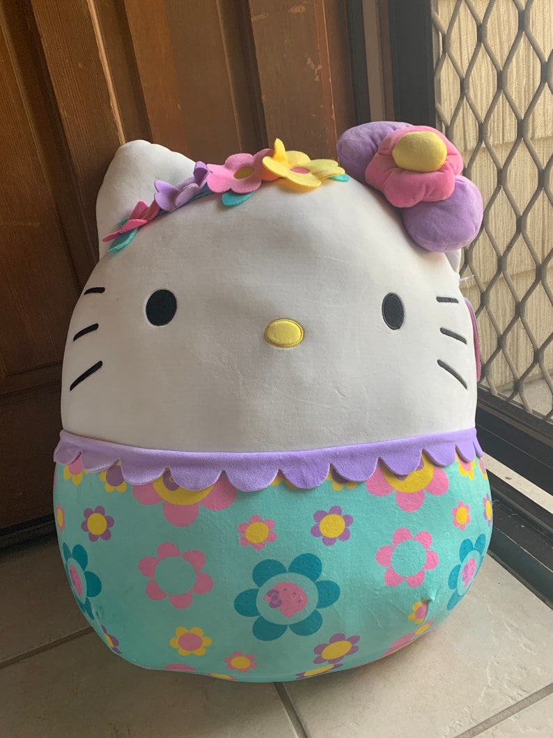 Floral Hello Kitty Squishmallow 20 | Etsy