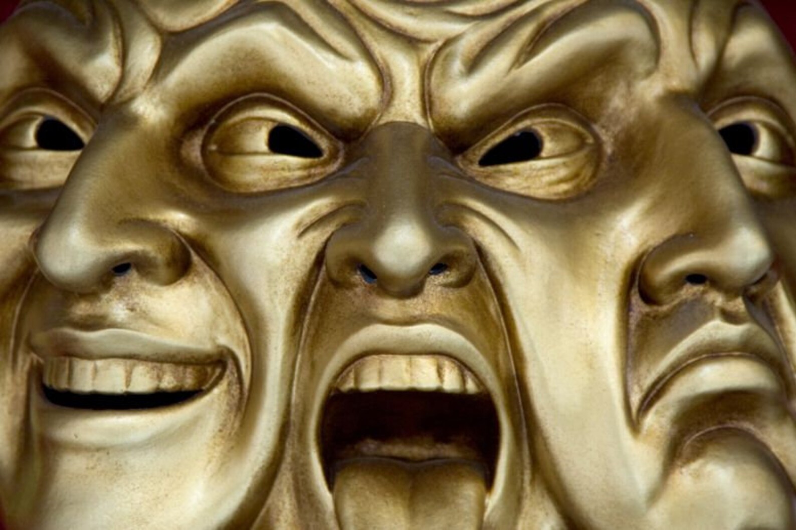 Theatrical Emotion Masks Canvas Wall Art Emotion Masks Extra Etsy