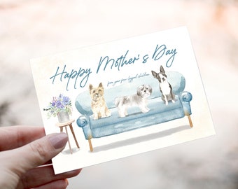 Mother's Day Postcards - Furry Friends