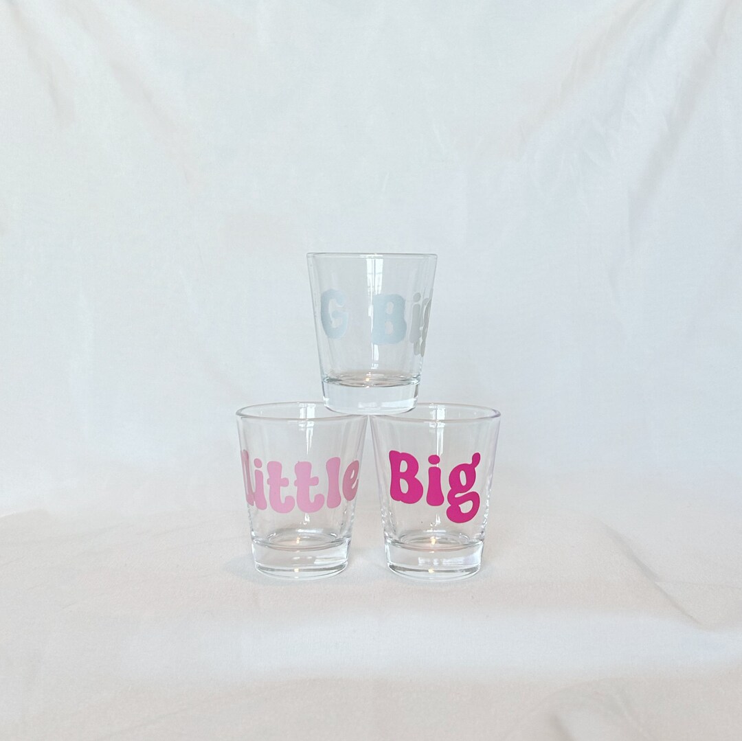 Big Little Shot Glasses Etsy