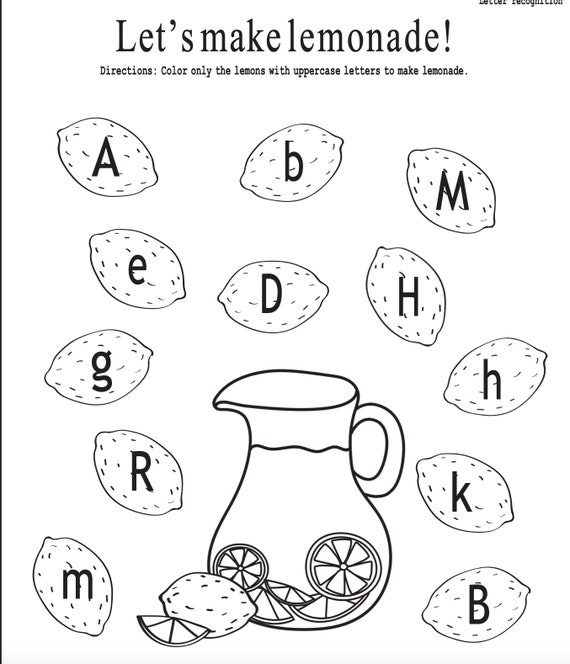 Children's Color by Number Printable PDF Printable Coloring Pages Instant  Download Kids Coloring Pages 