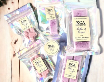 Mother of Dragons Highly Scented Wax Melts: Vanilla  Bourbon Snap Bars