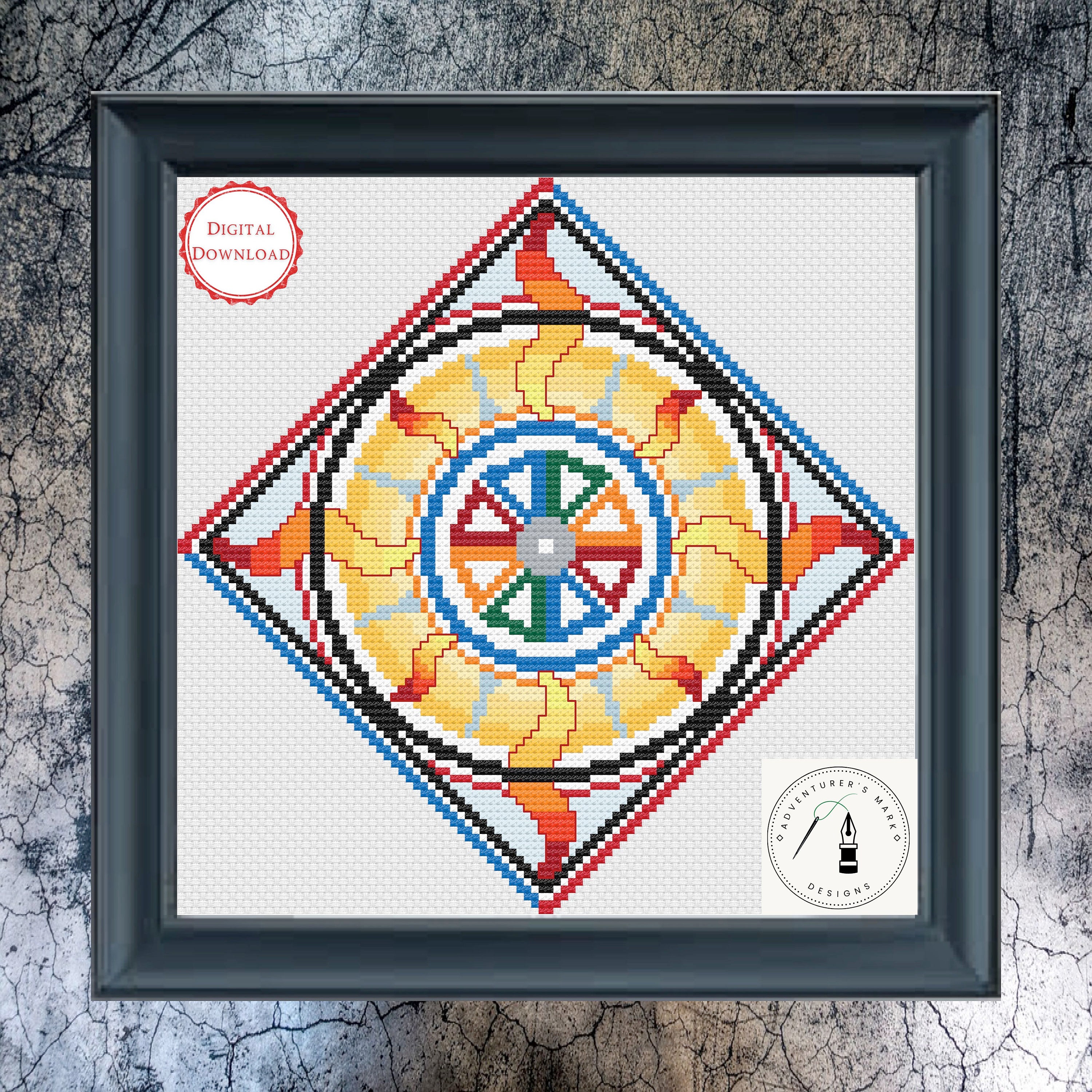 Fëanor Heraldry Pattern - Digital Download - Etsy